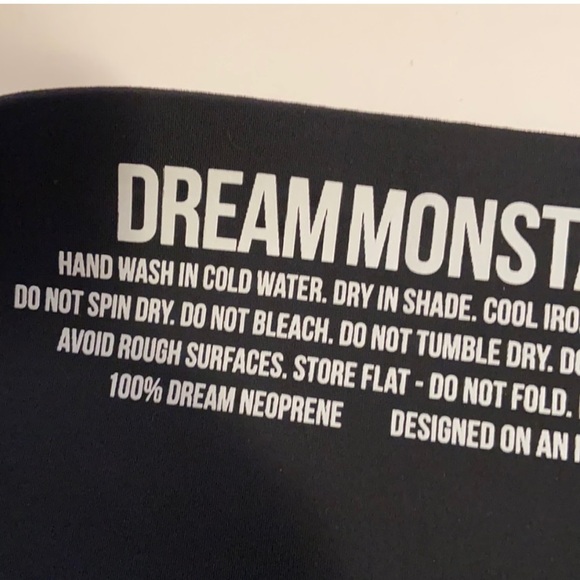 DreamMonstar Black Neoprene bikini bottoms M - Picture 11 of 13